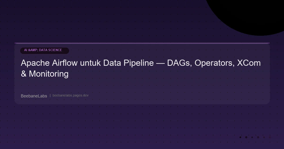 Artikel: Airflow Orchestration