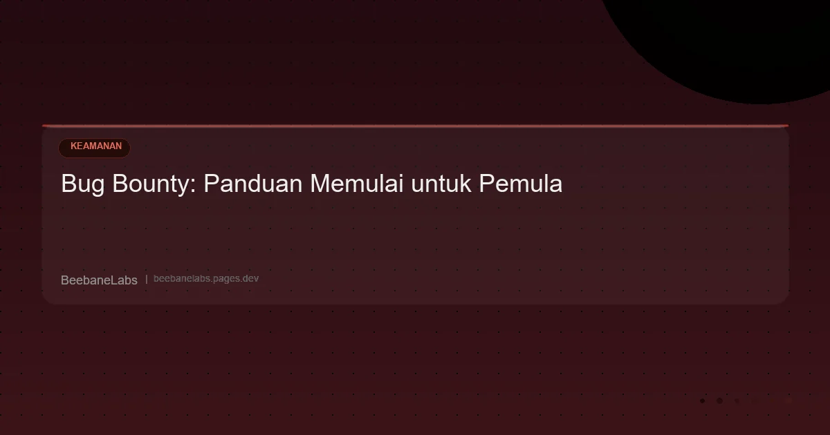 Artikel: Bug Bounty Basics