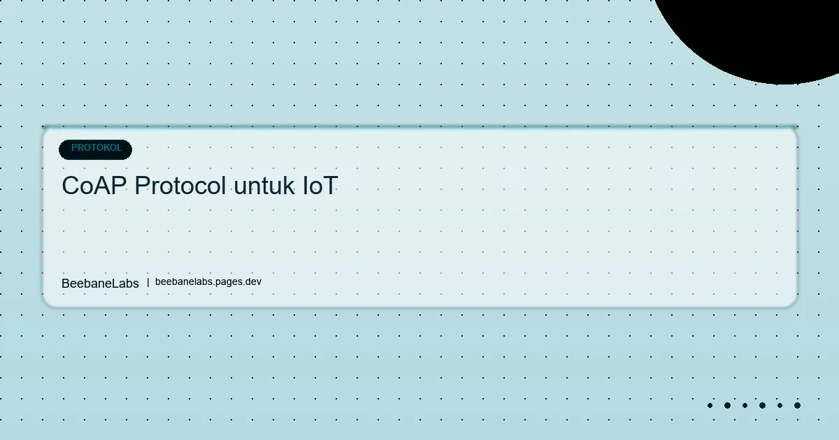 Artikel: Coap Protocol