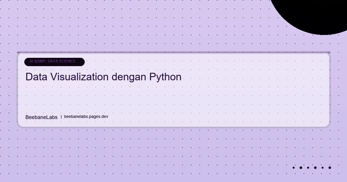 Artikel: Data Visualization
