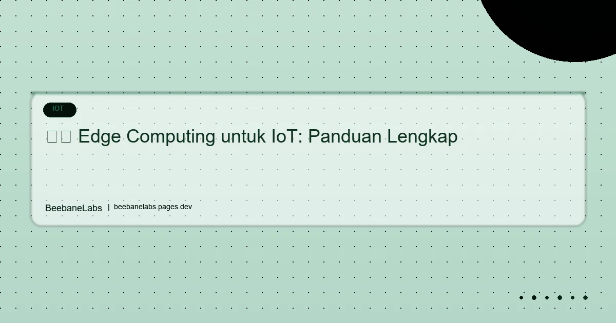 Artikel: Edge Computing
