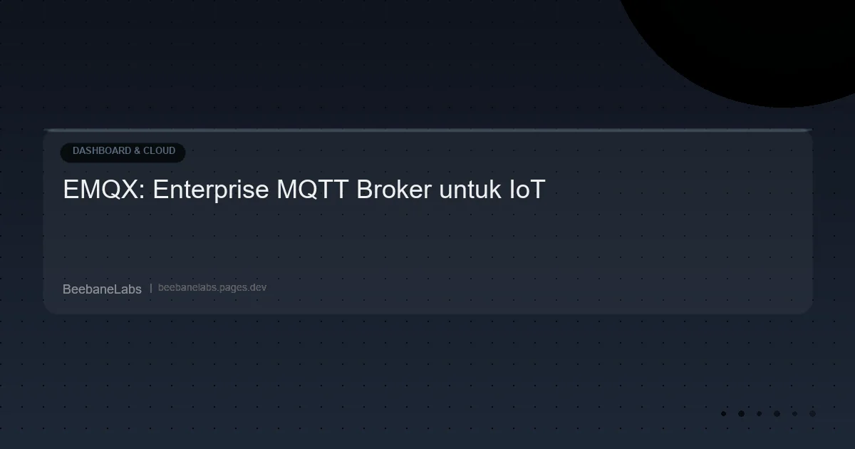 Artikel: Emqx Broker