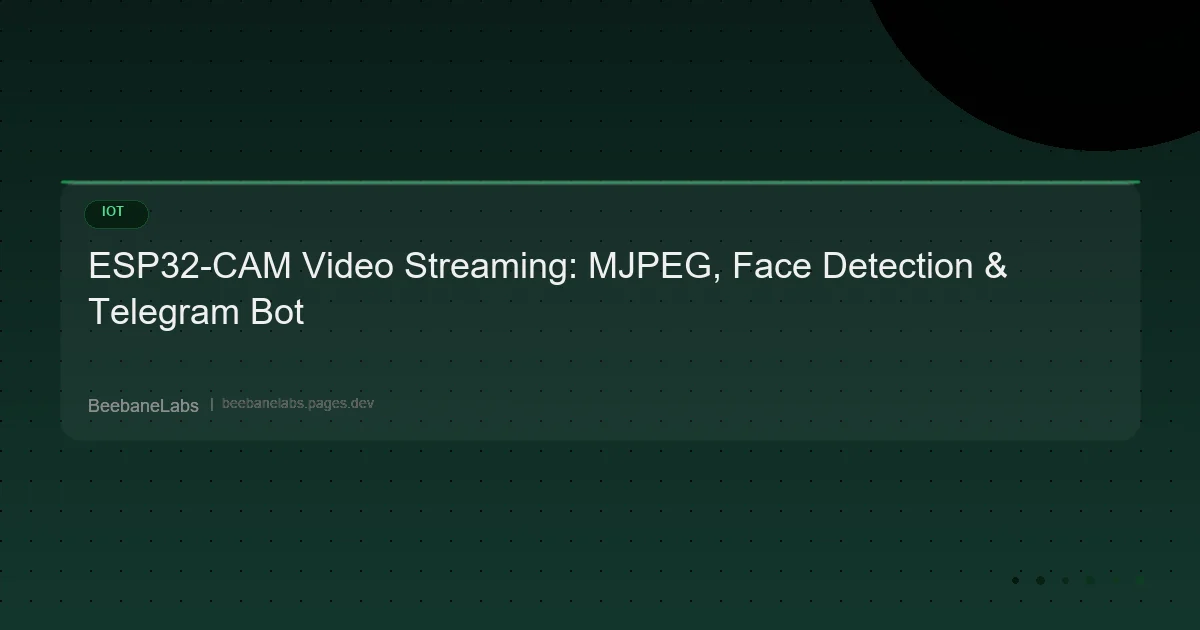 Artikel: Esp32 Camera Streaming