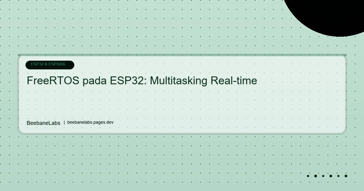 Artikel: Esp32 Freertos