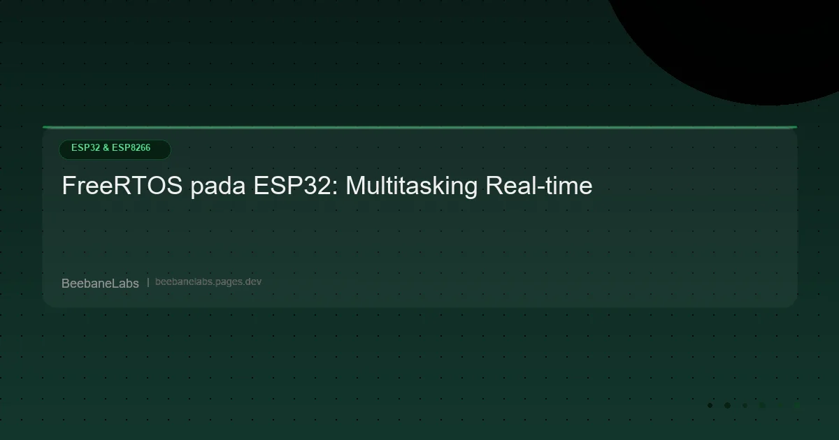 Artikel: Esp32 Freertos