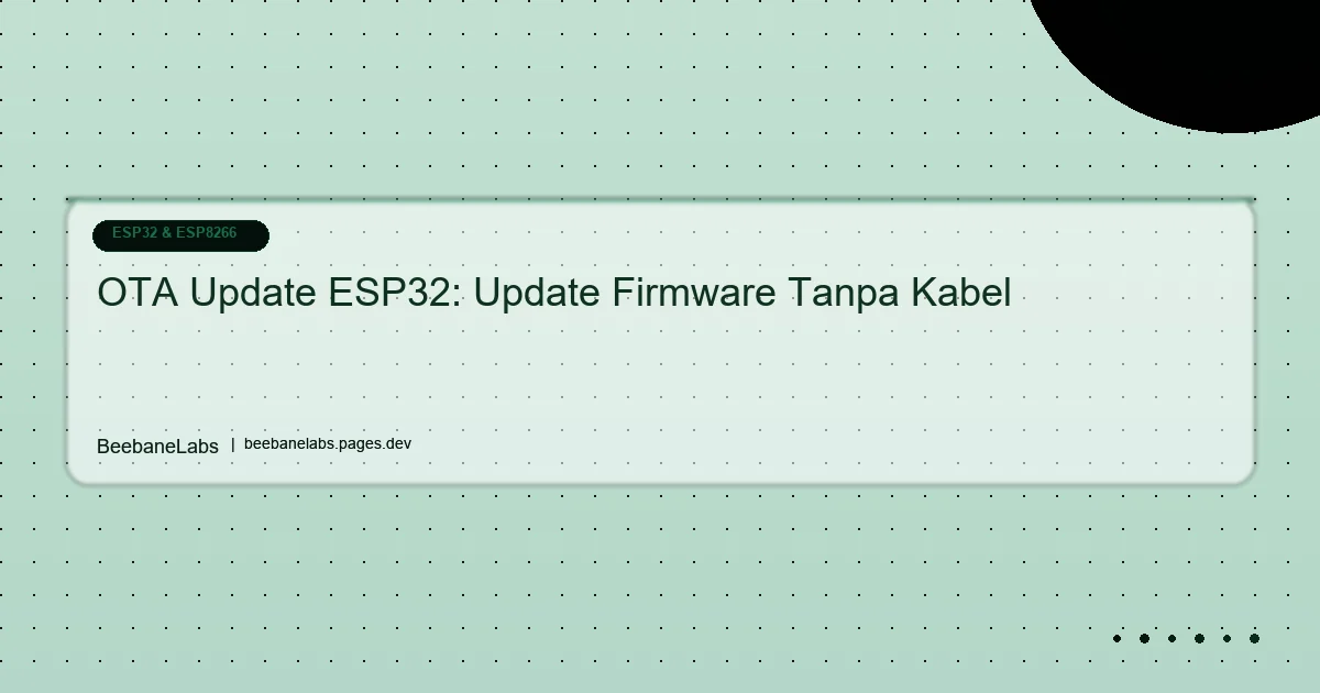 Artikel: Esp32 Ota Update