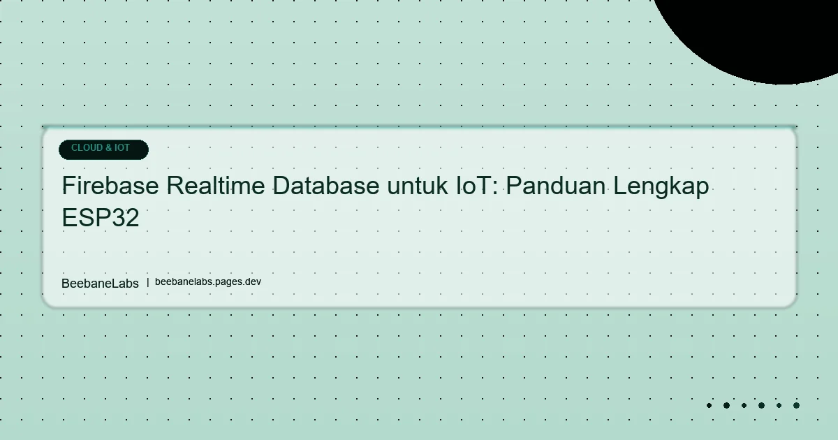 Artikel: Firebase Iot