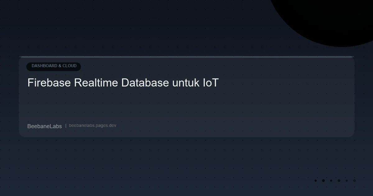 Artikel: Firebase Realtime