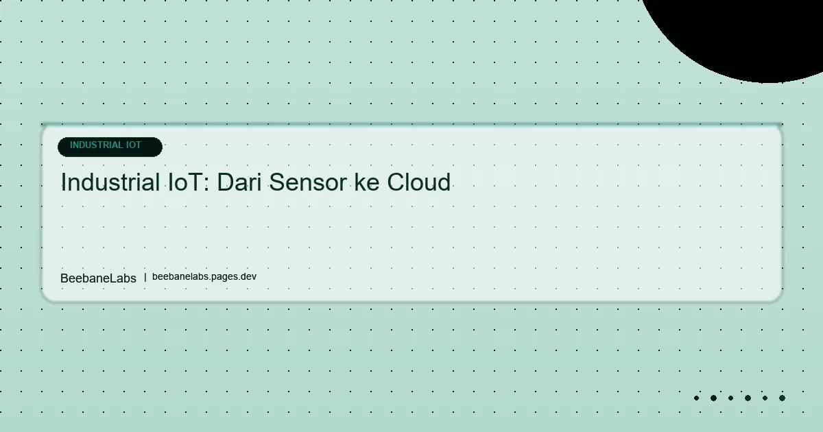 Artikel: Iot Industrial