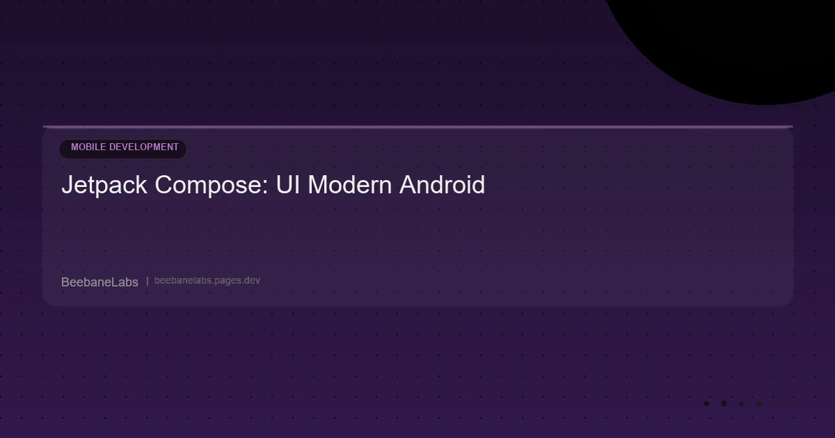 Artikel: Jetpack Compose