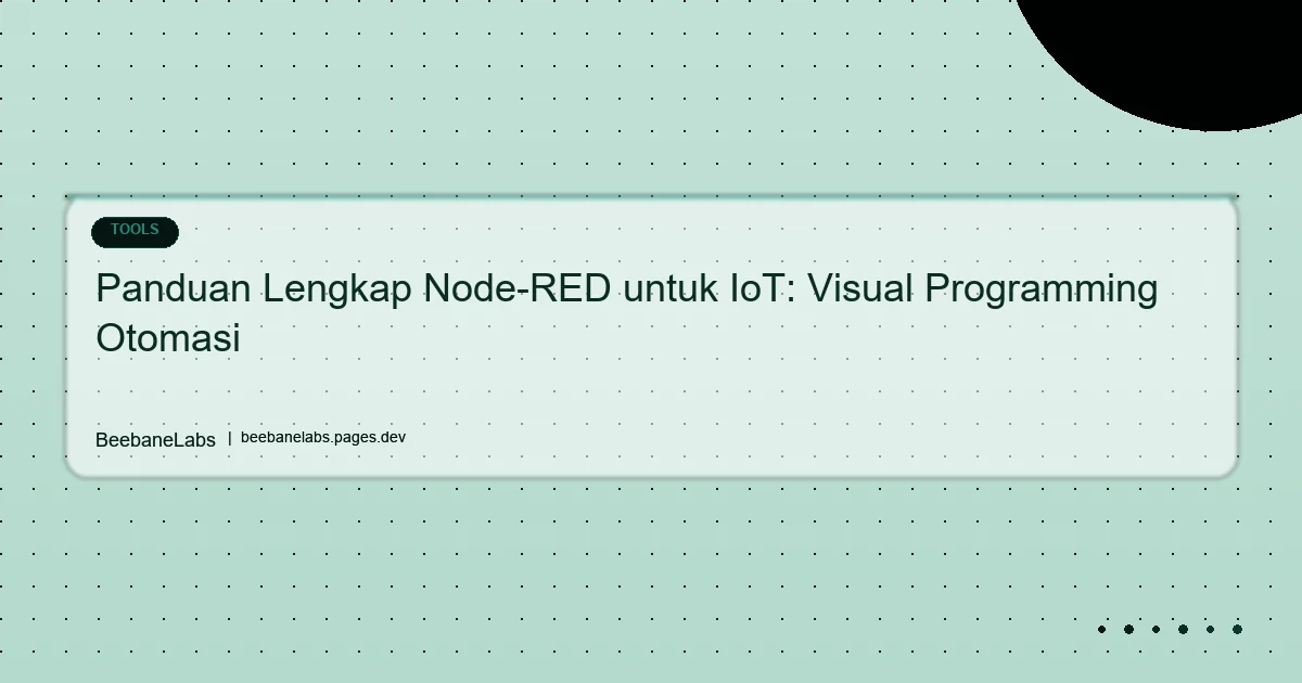 Artikel: Node Red Iot
