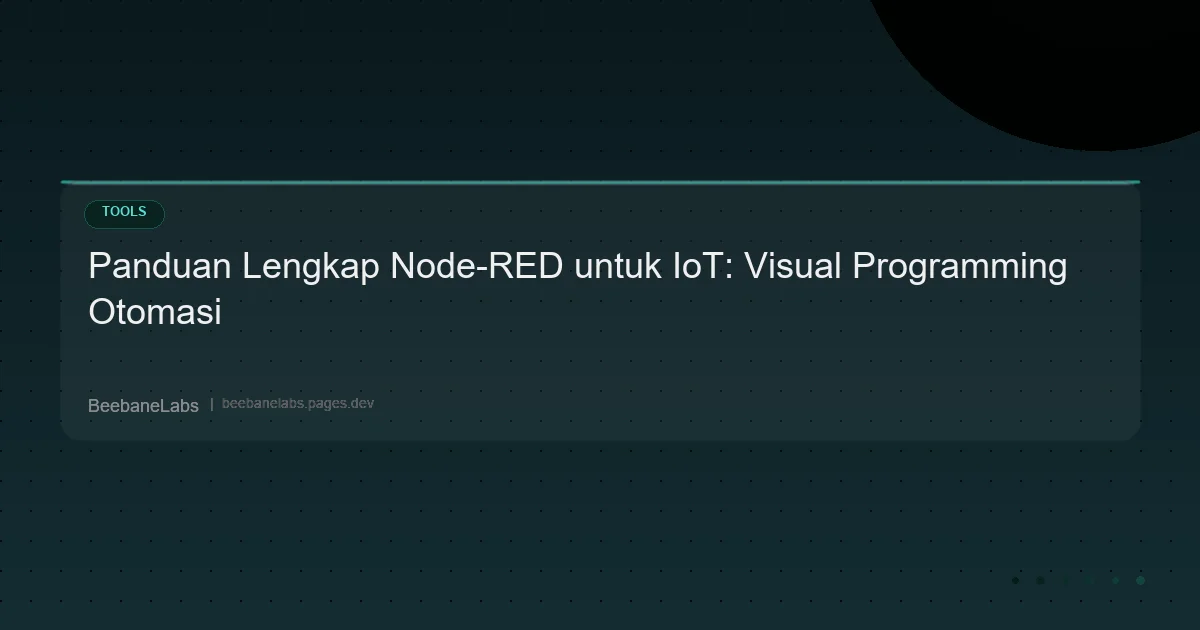 Artikel: Node Red Iot