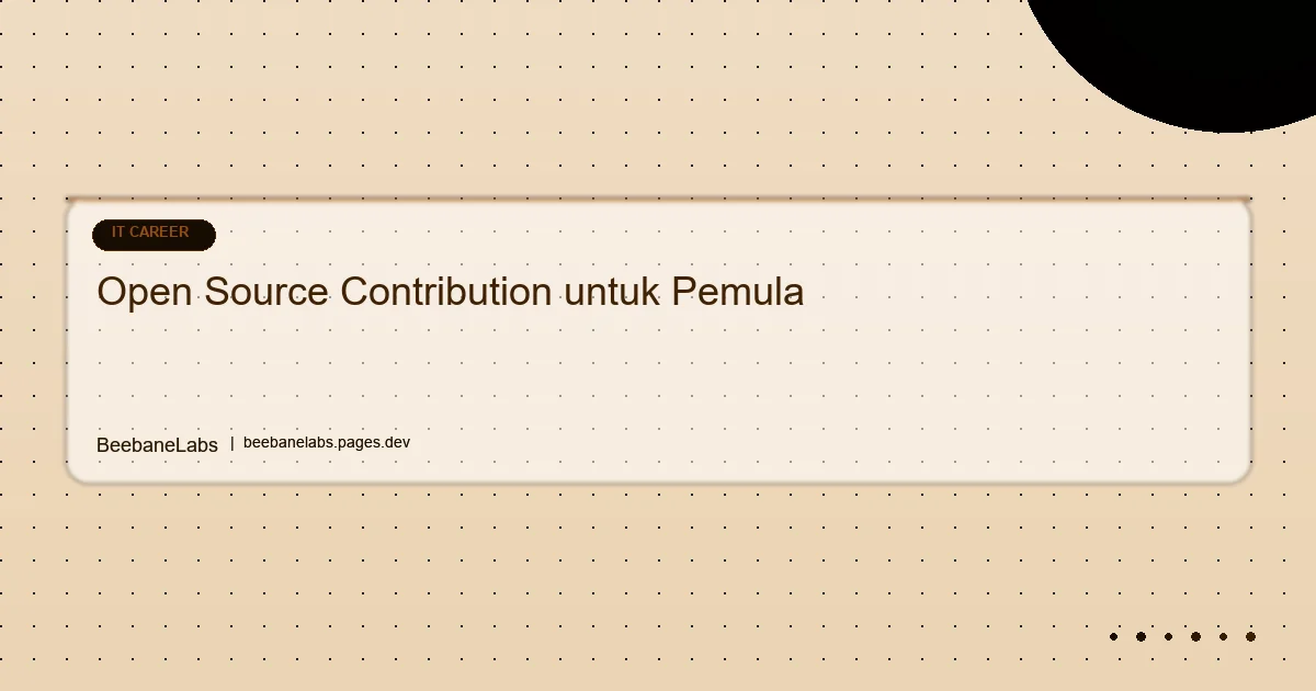 Artikel: Open Source Contribution