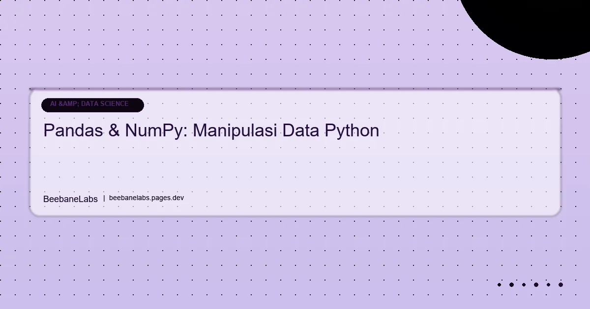 Artikel: Pandas Numpy