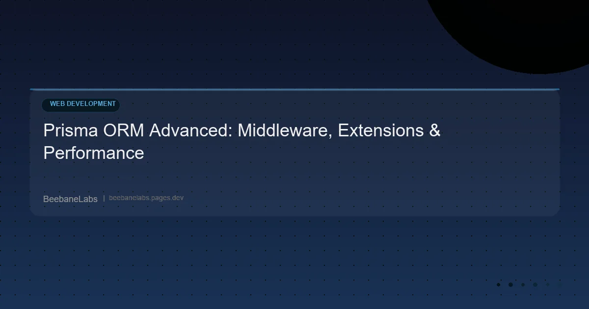 Artikel: Prisma Advanced