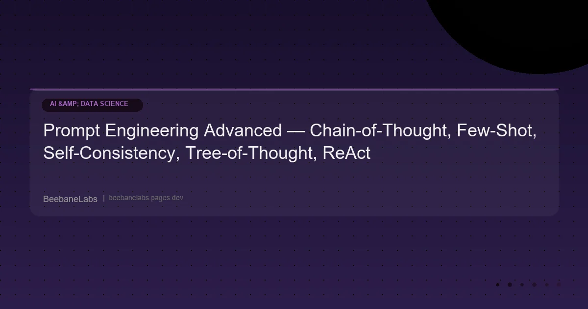 Artikel: Prompt Engineering