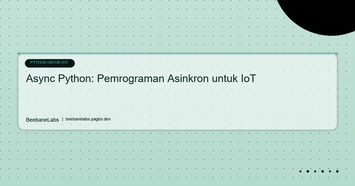 Artikel: Python Async
