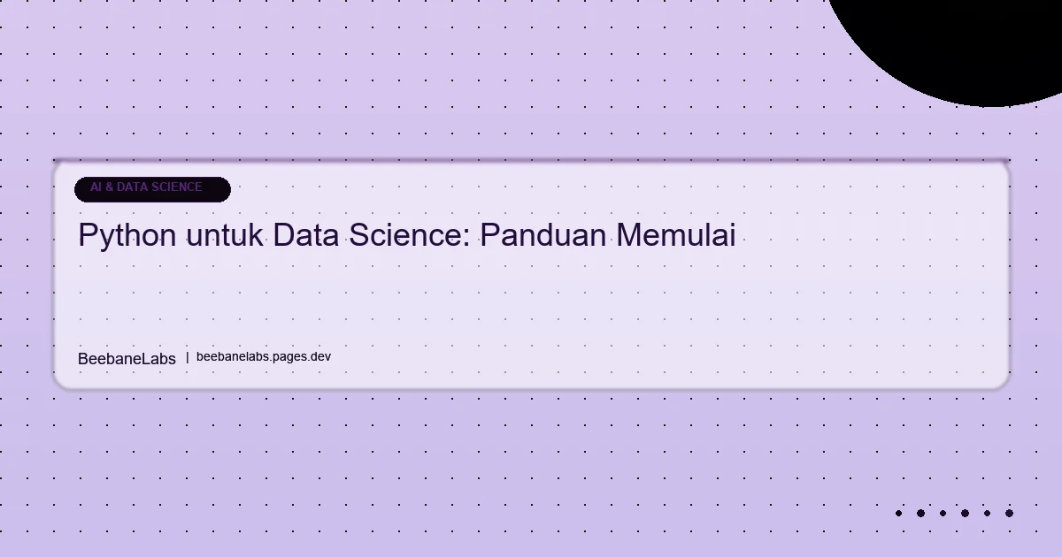 Artikel: Python Data Science