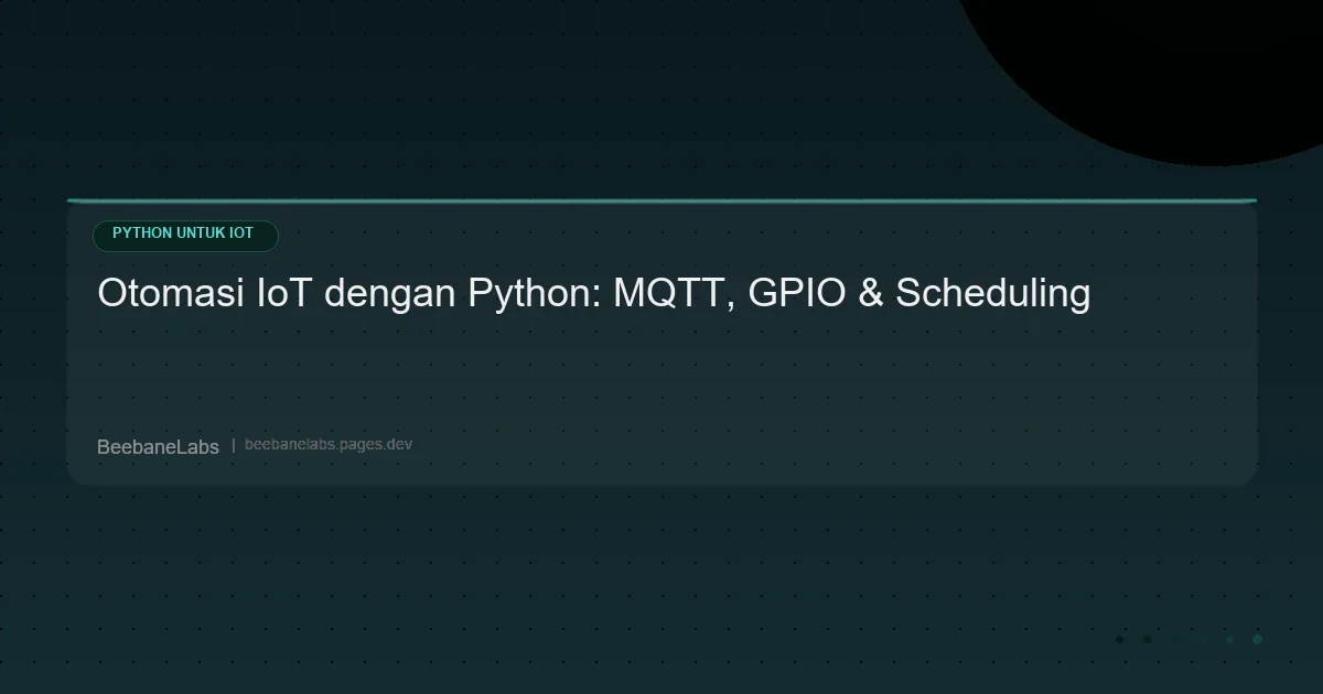 Artikel: Python Iot Automation
