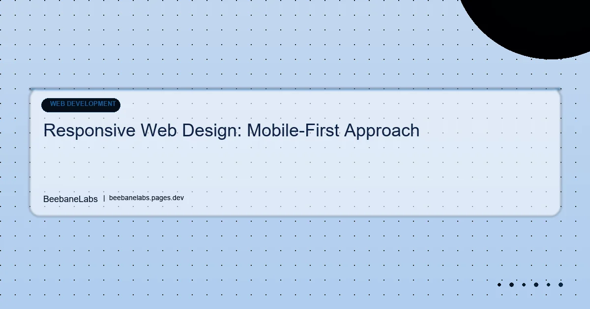 Artikel: Responsive Web Design
