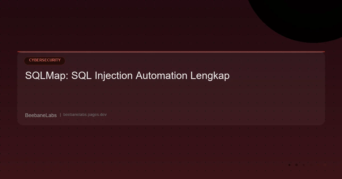 Artikel: Sqlmap Automation