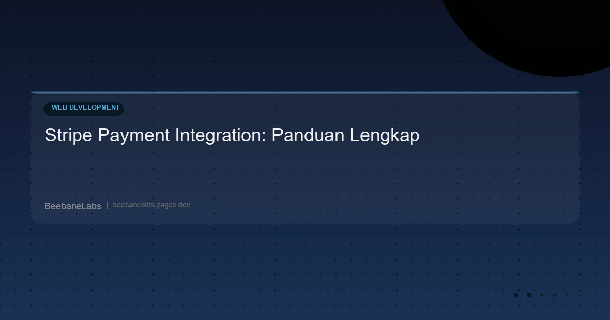 Artikel: Stripe Integration