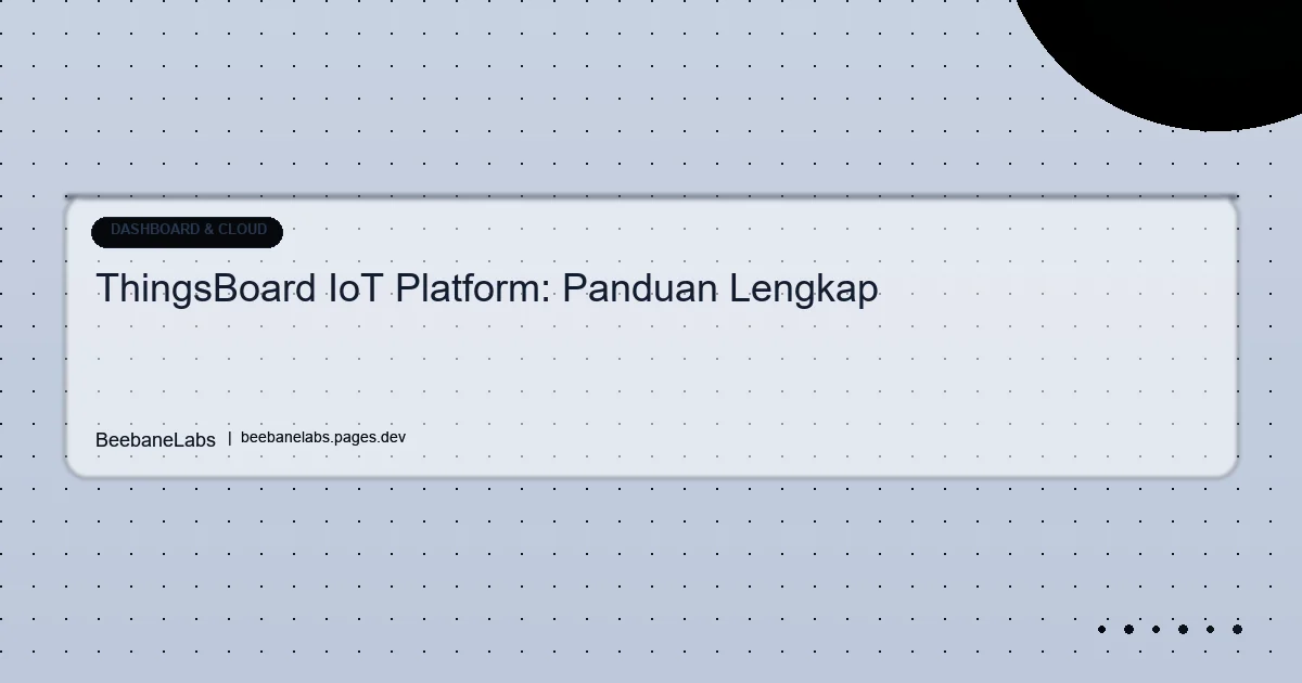 Artikel: Thingsboard Platform