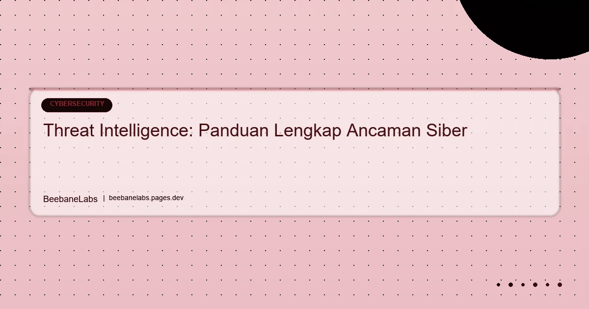 Artikel: Threat Intelligence