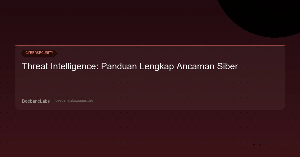 Artikel: Threat Intelligence